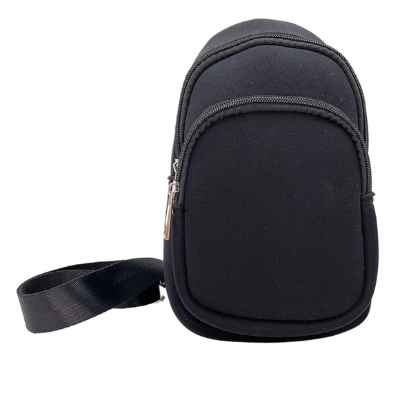 NEW K Carroll Shelly black sling crossbody bag - Picture 2 of 12